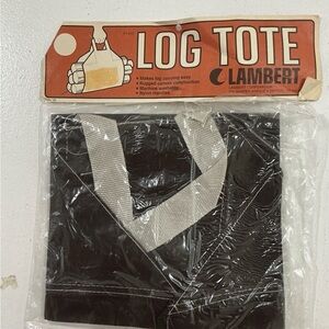 NEW VINTAGE LAMBERT LOG TOTE